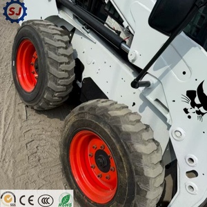 รถตักล้อยางขนาดเล็กมือสองจากญี่ปุ่น ยี่ห้อ Bobcat รุ่น S160 S550 S450 สำหรับงานก่อสร้างและจัดสวน สภาพใหม่ 99% ชั่วโมงการใช้งานต่ำ - Product Image 5