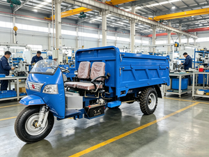 Triciclo Diesel per Carichi Pesanti con Accensione Elettrica per Trasporto Merci su Strade Difficili - Prezzo di Fabbrica - Product Image 3