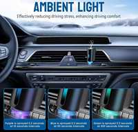 Diffuseur d'arômes de luxe 10ML pour voiture, machine d'aromathérapie à batterie, désodorisant ultrasonique pour voiture, clip de ventilation pour vente en gros en métal