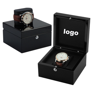 Boîte <span class=keywords><strong>à</strong></span> <span class=keywords><strong>montre</strong></span> <span class=keywords><strong>en</strong></span> bois avec logo personnalisé, étui <span class=keywords><strong>à</strong></span> <span class=keywords><strong>montre</strong></span> <span class=keywords><strong>en</strong></span> <span class=keywords><strong>cuir</strong></span> avec emballage cadeau - Product Image 3