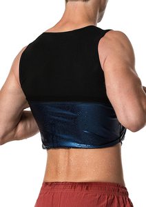 Débardeur de <span class=keywords><strong>sauna</strong></span> en polymère amincissant le corps, vêtement de maintien de la taille, vêtement de <span class=keywords><strong>sauna</strong></span> chauffant, veste de <span class=keywords><strong>sauna</strong></span> pour homme - Product Image 2