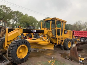 Motoniveladora de ruedas usada Caterpillar 140H 140G 140K Construcción Minería Máquina de movimiento de tierras Motoniveladora usada a la venta - Product Image 4
