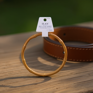 Anello in bambù ILAN da 15 mm per accessori da cintura - Product Image 3