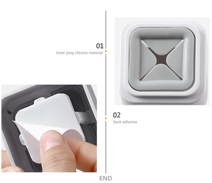 Tovagliolo creativo rifornimenti Della Cucina cremagliera Rag tappi per le orecchie, di <span class=keywords><strong>plastica</strong></span> per uso domestico dishtowels asciugamano rack - Product Image 5