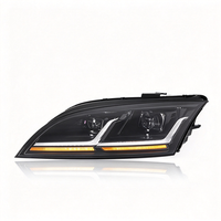 Adapté pour la modification du bloc optique de l'Audi TT 08-14 du modèle ancien au nouveau modèle avec lentille LED, feux de jour et dynamo.