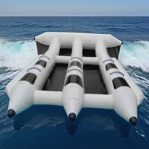 Prix d'usine, bateau gonflable de nouvelle conception, <span class=keywords><strong>9</strong></span>, 8, 10 places, jeu d'eau personnalisé, bateau banane en PVC, bateau gonflable remorquable, poisson volant - Product Image 6