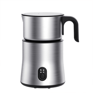 Espumador de <span class=keywords><strong>leche</strong></span> eléctrico profesional de gran capacidad, <span class=keywords><strong>calentador</strong></span> de <span class=keywords><strong>espuma</strong></span> mezclador automático para café para baristas ocupados, entusiastas del café - Product Image 1