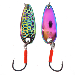 2.5g 3.5g 5g Kim Loại câu cá thu hút Giấy nến cứng Spinner câu cá muỗng mồi pesca câu cá biển sâu jigging lures - Product Image 1