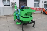 Pompe à injection de coulis double cylindre double liquide GENGLI GSZB-6A pour la construction de tunnels et l'injection de ciment