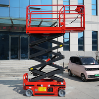 CE 4m 6m 8m 10m 12m 14m 16m 18m Mini-Scherenhubtisch, elektrischer Kleinhubtisch, elektrisches Gerüst