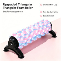Rouleau en mousse EVA JY 4D à points de pression pour massage des fascias, taille et couleur personnalisables pour la récupération musculaire du corps entier