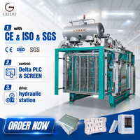 Machine automatique de fabrication de boîtes en polystyrène et de boîtes à poisson en mousse EPS GUIJU, ligne de production de mousse EPS à commande PLC avec certification CE