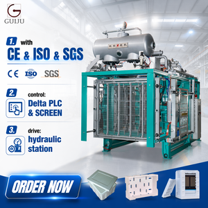 Máquina Automática GUIJU para Fabricación <span class=keywords><strong>de</strong></span> <span class=keywords><strong>Cajas</strong></span> <span class=keywords><strong>de</strong></span> Espuma <span class=keywords><strong>de</strong></span> <span class=keywords><strong>Poliestireno</strong></span> y <span class=keywords><strong>Cajas</strong></span> <span class=keywords><strong>de</strong></span> Pescado <span class=keywords><strong>de</strong></span> Espuma EPS, Línea <span class=keywords><strong>de</strong></span> Producción <span class=keywords><strong>de</strong></span> Espuma EPS con Control PLC y Certificación CE - Product Image 1