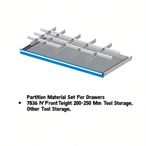 Ensemble de matériaux de séparation Fami pour tiroirs 78x36 mm, hauteur frontale 200-250 mm, rangement d'outils - Product Image 3
