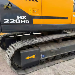 Excavatrice sur chenilles Hyundai d'occasion, moteur Cummins, bras de pelle robuste, système de refroidissement amélioré, poids opérationnel de 22,3 tonnes, modèle 2023 - Product Image 6