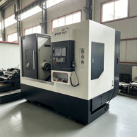 Tour CNC horizontal à lit incliné TCK56Y, 3 axes, fonction de fraisage axe Y, haute précision, centre de tournage multifonction, outil automatique