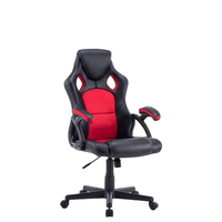 Chaise de jeu Deluxe Premium Comfort Chaise pivotante en cuir synthétique pour le bureau du PDG avec design chinois