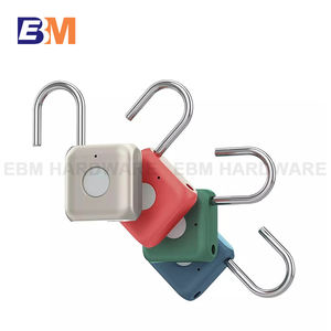 Cerradura inteligente de identificación de huellas dactilares recargable digital USB, <span class=keywords><strong>candado</strong></span> de huellas dactilares de seguridad sin llave, cerradura de mochila escolar - Product Image 4