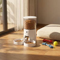 Distributeur automatique pour animaux de compagnie, commande en gros disponible, longue autonomie, ultra silencieux, fonctionnement stable, anti-blocage