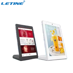 Factory 10.1 Inch RK3268 NFC Android LCD Display Tablet PC L-Shape Desktop Vertical Portable Media Players for Restaurant Store - Product Image 1