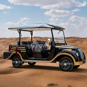 Durable Long Range Battery Driven Antique Electric Retro Car Optional Seating for Park Sightseeing Wedding Ceremony Parade - Product Image 5