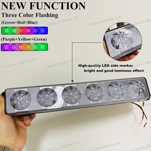 PK11489 pour remorque de camion universel, frein lumineux Stop feu arrière clignotant barre LED clignotant d'avertissement - Product Image 2