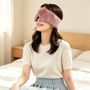 Máscara Ocular Térmica Recargable con Paquete de Gel Extraíble, Terapia de Compresas Frías y Calientes para Ojos Secos e Hinchados, Máscara de Dormir Ultrasuave - Product Image 1