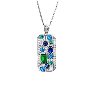 Collar con colgante geométrico para mujer, estilo vintage, joyería de moda, regalo para uso diario - Product Image 5