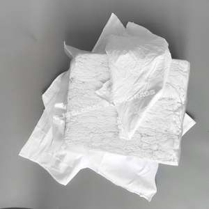 Trapos Industriales Blancos Sin Pelusa para Limpieza, 100% Algodón, Paños de Limpieza Industriales - Product Image 1