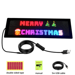 Độ sáng cao linh hoạt Màn hình hiển thị <span class=keywords><strong>LED</strong></span> ứng dụng lập trình di chuyển tin nhắn cửa hàng <span class=keywords><strong>LED</strong></span> hiển thị xe cửa sổ ánh sáng <span class=keywords><strong>LED</strong></span> đăng ký - Product Image 6