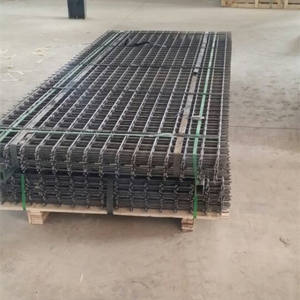 แผงรั้ววัว BWG8 ขนาด 3x3 นิ้ว ตาข่ายเชื่อมสำหรับรั้วแพะ ขนาด กว้างxยาว 1.2ม.x2ม. (4ฟุตx8ฟุต)  แผ่นเหล็กชุบสังกะสี - Product Image 3