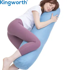 Подушка Kingworth Almohada Larga Buddy два размера, многоцелевая Длинная Круглая цилиндрическая Шейная подушка