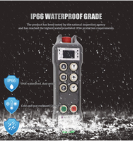 Control Remoto Inalámbrico Recargable a Prueba de Agua para Grúas de Construcción Hecho en China.