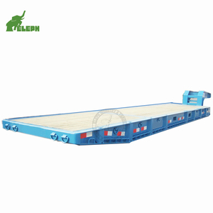 Prix usine Remorque porte-bateaux RoRo, Remorque surbaissée à col de cygne pour port, Remorque Mafi Roll de 100 tonnes, 120 tonnes - Product Image 6