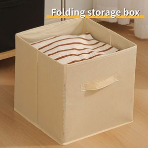 Foldable <b>Wardrobe</b> Organizer Clothes Household Non-woven Underwear Storage Box Finishing Box <b>Wardrobe</b> Miscellaneous Storage Box - Product Image 5