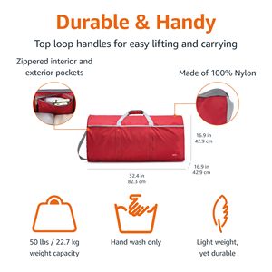Extra-Large Nylon Duffle Bag with Massive Capacity Versatile Functionality Smart Organization Ergonomic Design - Product Image 2