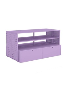Étagères métalliques pour magasins de jeux, vitrines d'exposition pour boîtes mystères, modèles de jouets en îlot, figurines tendance, présentoirs de jouets - Product Image 6