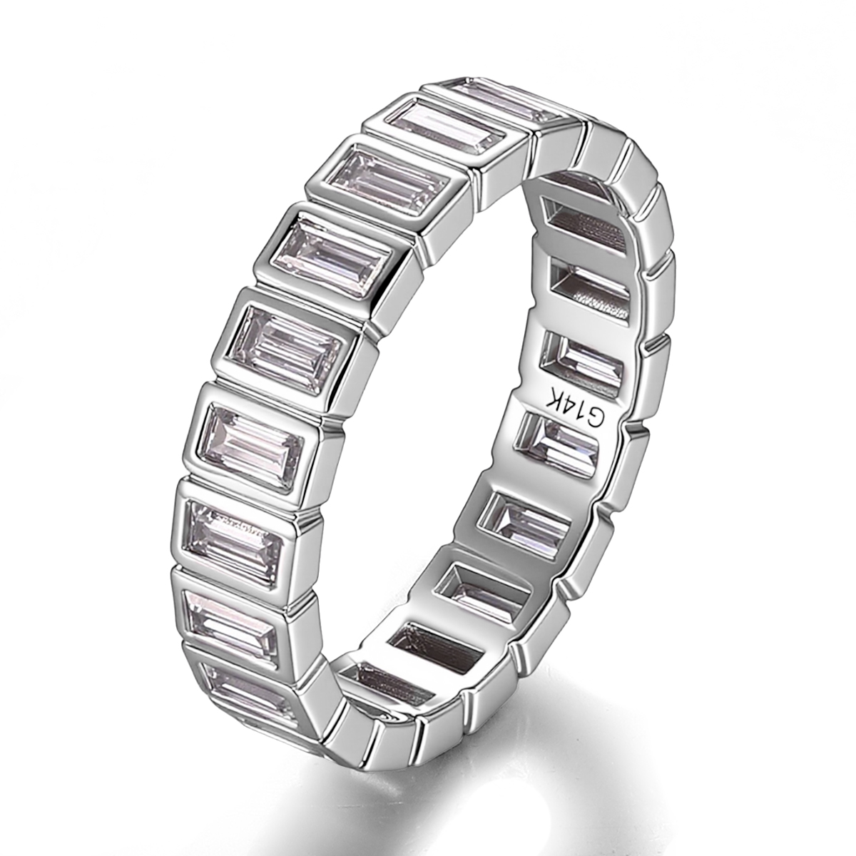 แหวนเพชรแล็บทองคำแท้ 14K