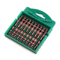 Jeu de 10 embouts de vis de gypse 25mm 50mm 65mm 100 mm 150mm