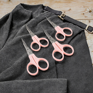 High Quality Classic Yarn <b>Scissors</b> Multi-Purpose High Carbon Steel Blades Stainless Steel Handles Plastic 3.5inch - Product Image 3