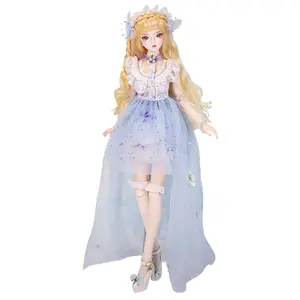 Dream Fairy ตุ๊กตา1/3 Bjd 62ซม.ความสูง34ยืดหยุ่นข้อต่อตุ๊กตาอุปกรณ์เสริม