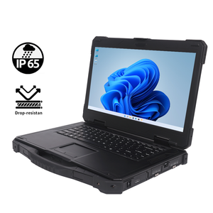 AICSHTER New Rugged Laptop 15.6 Inch IP65 Waterproof Dustproof Industrial Notebook I7-11390H RTX-4060-8G EU Fingerprint Rugged L - Product Image 1