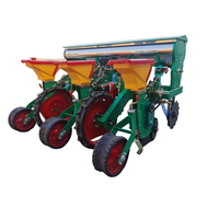 Planteuse à 3 rangs sans labour avec de grandes roues Machine à doser les semences d'engrais de maïs de haute précision/Planteuse de semences de soja