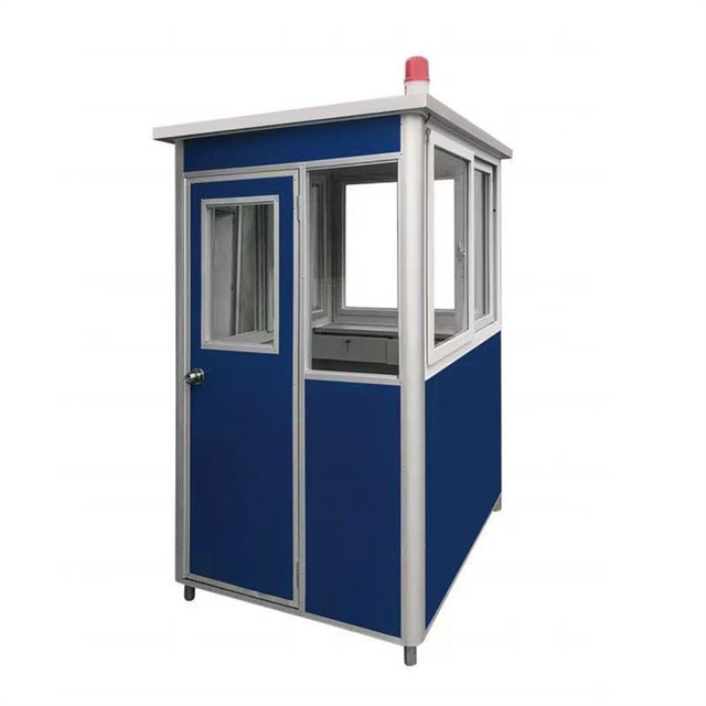 Security Pavilion Manufacturers Outdoor Mobile Finished Residential Guard Duty Room Easy Prefab House