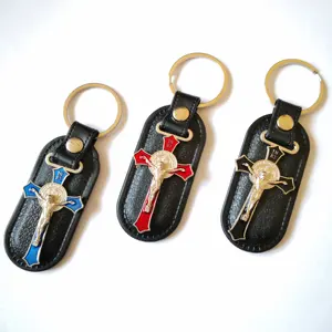 Faith Religious Catholic Gift Jesus Key Chain Keyring Holy Cross Keychain