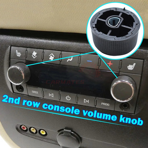 Chevy Tahoe Suburbane Gmc Sierra Yukon Acadia Voor Cadillac Escalade Achterste Radio Audi Knop 22912547 Radio Volumeregelingsknoppen - Product Image 4