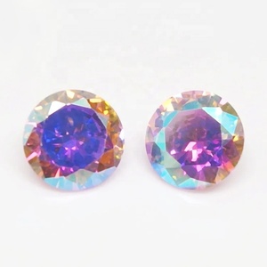 Màu Sắc Lạ Mắt <span class=keywords><strong>Cubic</strong></span> <span class=keywords><strong>Zirconia</strong></span> Vòng Kim Cương Cắt AB Màu CZ Đá - Product Image 4