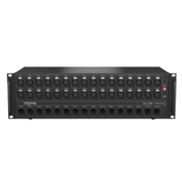 Boîtier de scène Midas DL32 32 entrées/16 sorties, préamplis micro Midas, compatibilité Ultranet Ethernet, boîtier de scène numérique ADAT