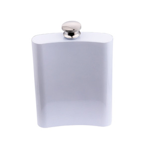 Sublimation <strong>Flask</strong> 8oz Stainless Steel Food <strong>Flask</strong> Sublimation Blank <strong>Flask</strong> Pretty Gift Metal Travel Wine Pot - Product Image 1