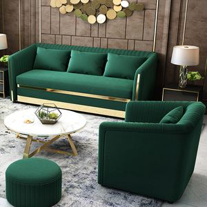 Nouveau design moderne dormeur de luxe salon 3 2 canapé ensemble meubles de salon - Product Image 4